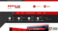 Desktop Screenshot of detilioimoveis.com.br